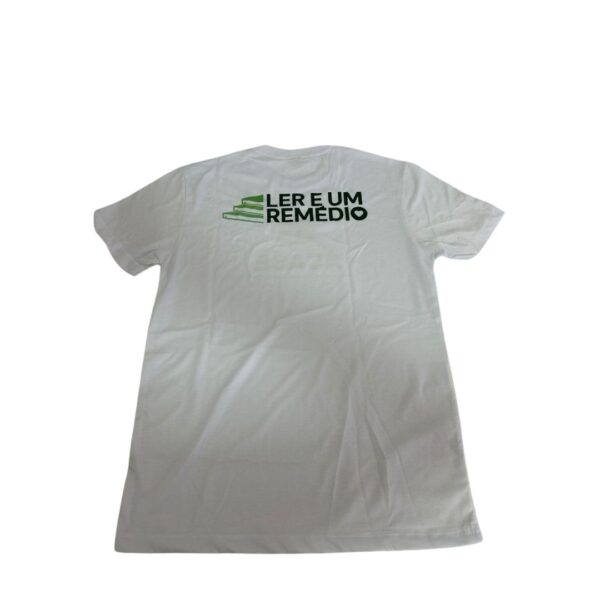 Camisa branca ACASE Ler é um remédio - Imagem 2